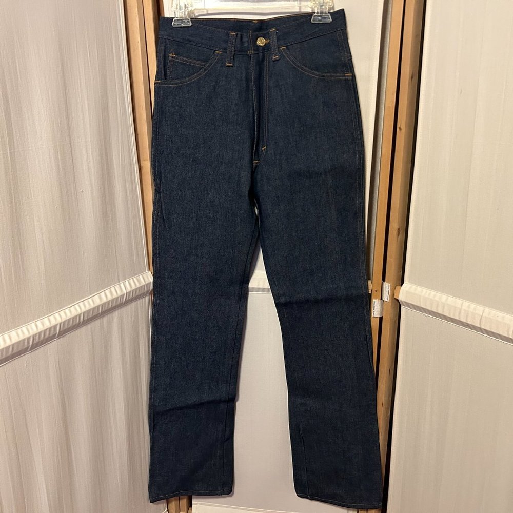 NWT Vintage ELY PLAINS Sz 18 Straight Leg Rockabilly Jeans NEW